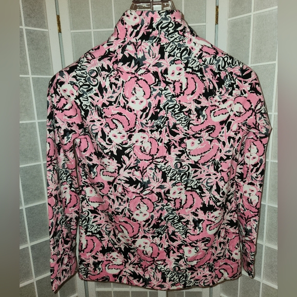 Lilly Pulitzer XS Skipper Popover in Hanging With My Boo Panda print - Picture 4 of 5